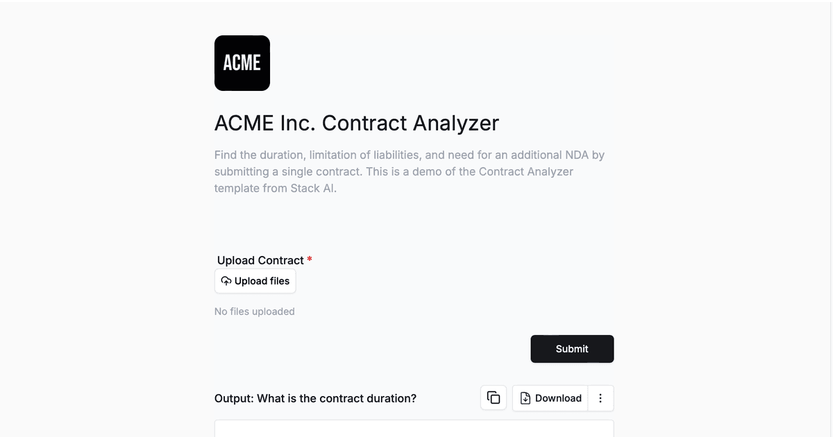 Contract Analyzer