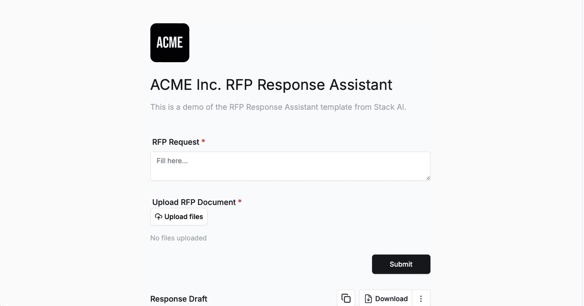 RFP Response Assistant