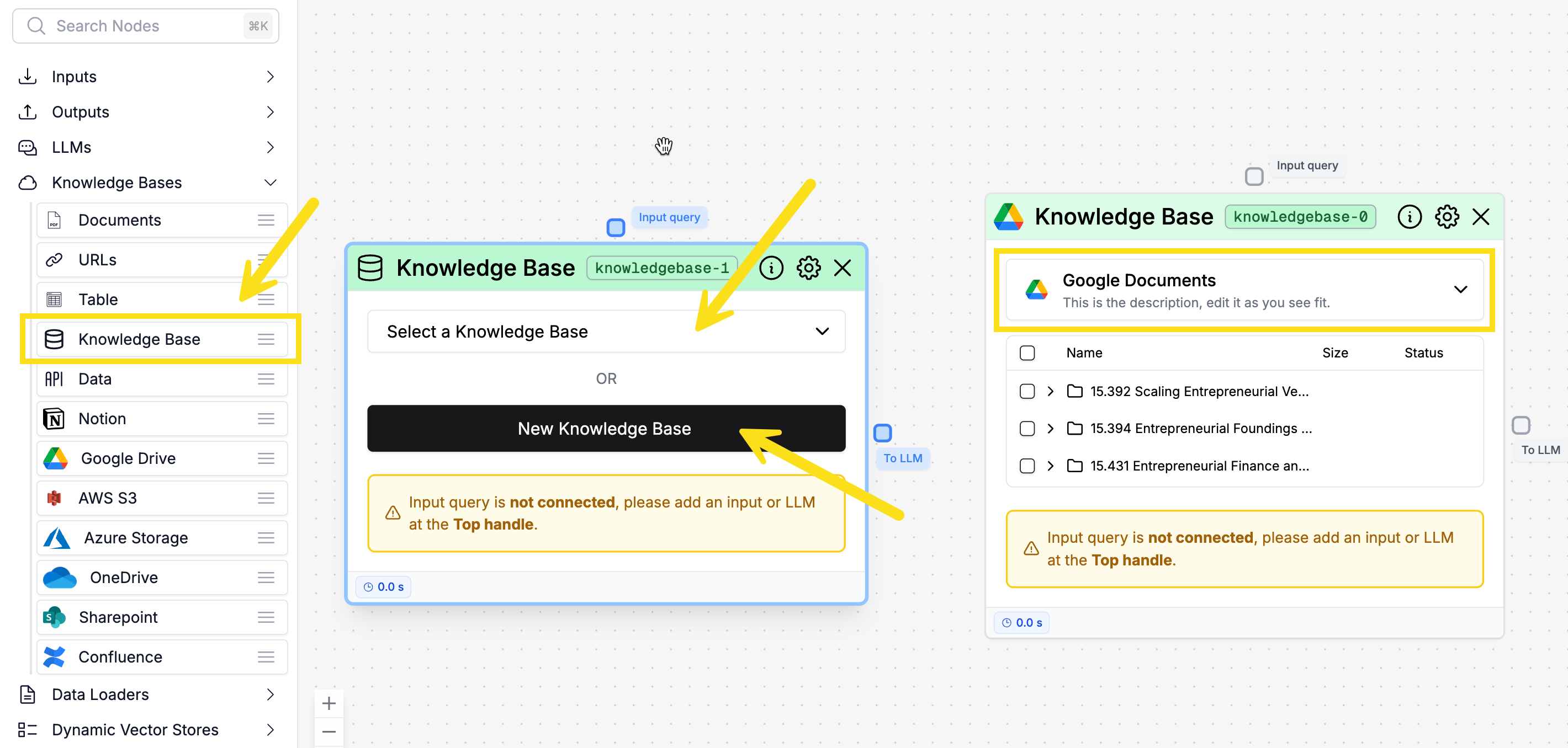 One Knowledge Base Zoom In From
Builder